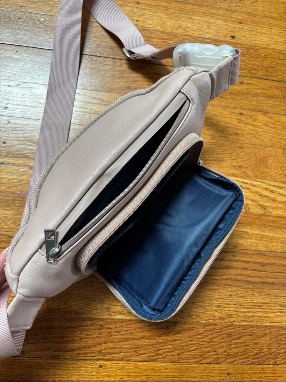 Kibou Travel Diaper Bag in Blush